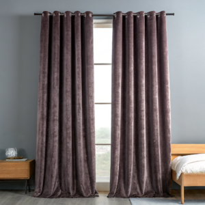 Midnight Navy Linen Curtains – Hand‑Stitched
